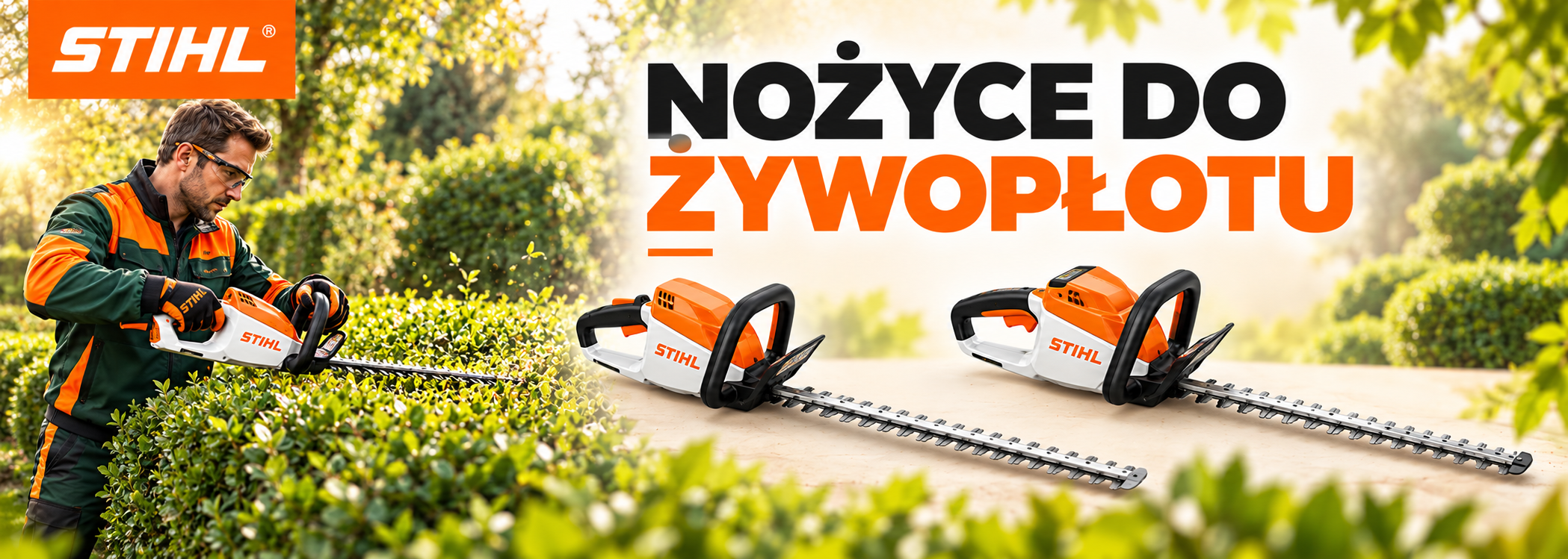 Jak wybrać nożyce do żywopłotu STIHL